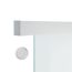 Schiebetür-Set 'Nova 501_406' Glas matt 93,5 x 205,8 cm
