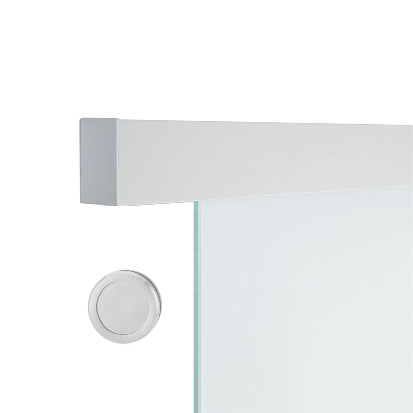 Schiebetür-Set 'Nova 501_406' Glas matt 93,5 x 205,8 cm