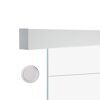 Schiebetür-Set 'Nova 503_406' Glas teilmattiert 93,5 x 205,8 cm