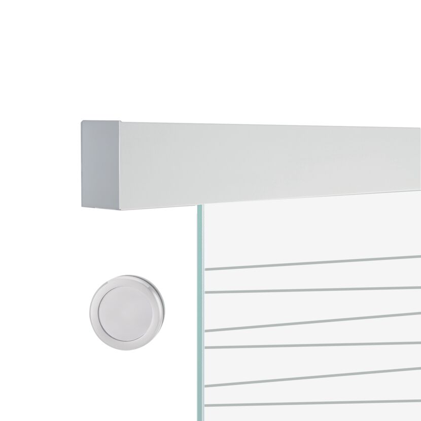 Glasschiebetür Set Nova 514 mit Griff