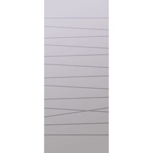 Schiebetür-Set 'Nova 514_406' Glas teilmattiert 93,5 x 205,8 cm