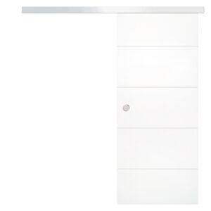 Schiebetür '17/04 F-W' weiß 93,5 x 205 cm