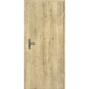 Wohnungstür 'Klimaklasse 2' Hamilton Eiche 198,5 x 86 cm, Rechtsanschlag