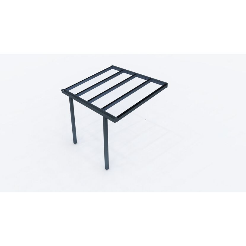 Terrassendach Easy 3x2,5 anthrazit glas