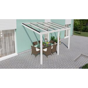 Terrassenüberdachung 'Easy Edition' 400 x 250 cm Verbundsicherheitsglas klar weiß