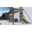Terrassendach Easy anthrazit mit Glasdach