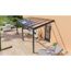 Terrassenüberdachung 'Easy Edition' Glas klar, anthrazit 500 x 250 cm