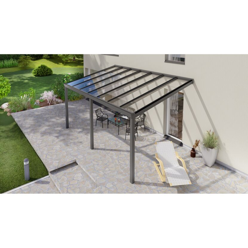 Terrassendach Easy 5x3 anthrazit