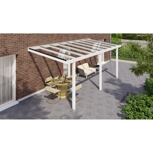 Terrassenüberdachung 'Easy Edition' 600 x 250 cm Verbundsicherheitsglas klar weiß