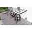 Terrassenüberdachung 'Easy Edition' 600 x 250 cm Verbundsicherheitsglas klar anthrazit