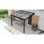 Terrassendach Legend mit Sofa und Grill