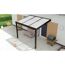 Terrassendach Legend mit Polycarbonat-Dacheindeckung opal