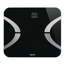 Analyse-Personenwaage schwarz Bluetooth 30 x 26 cm