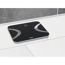 Analyse-Personenwaage schwarz Bluetooth 30 x 26 cm