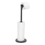 Stand Toilettenpapierhalter schwarz für 5 Rollen