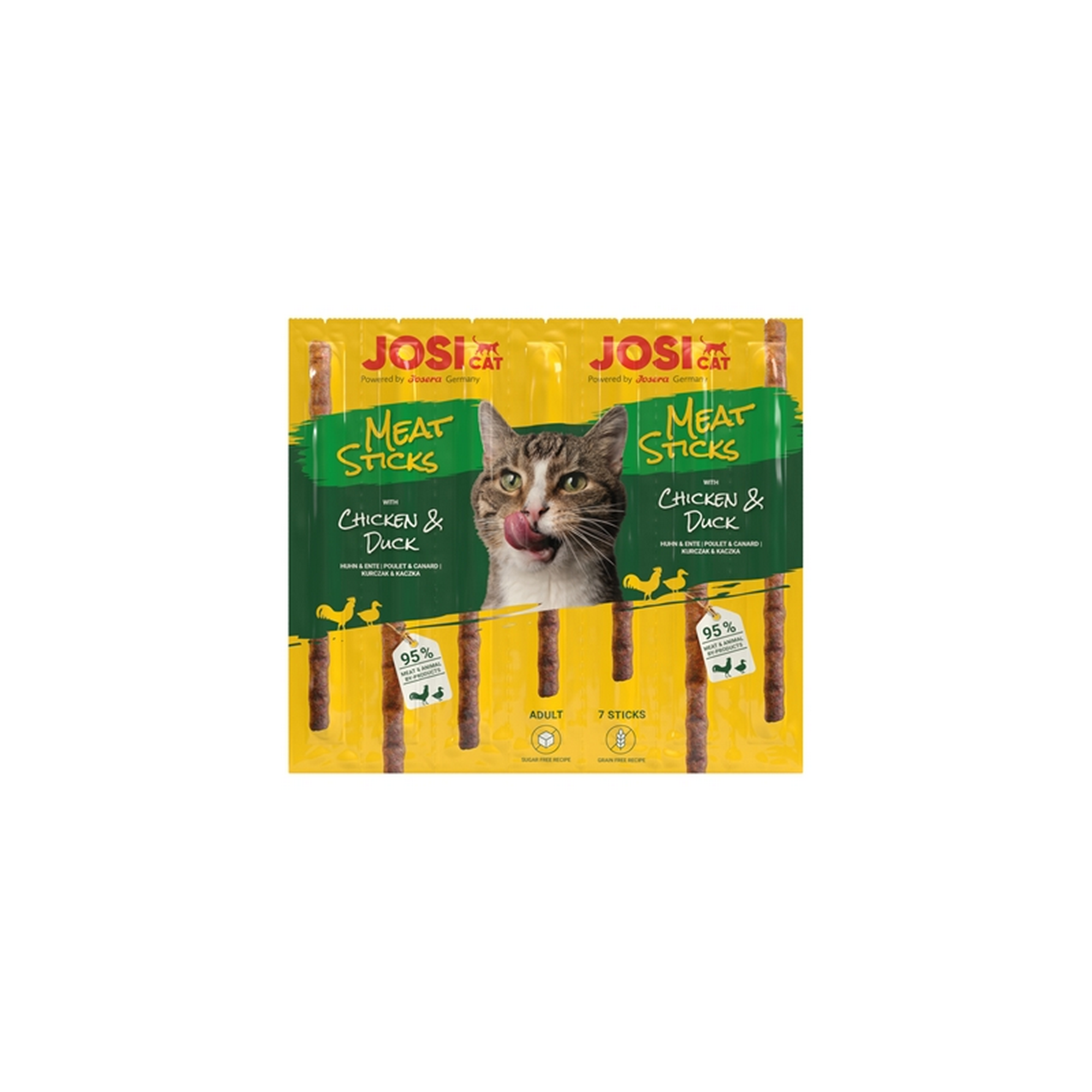 Katzenfutter Sticks Huhn, Ente 7 x 5 g
