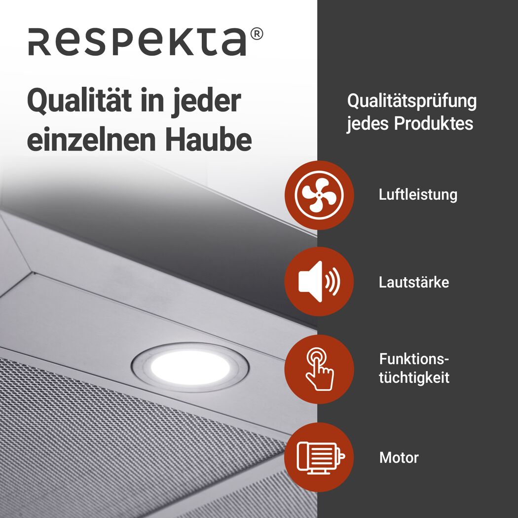 Inselhaube 'CH44099GISAM' Glas/Edelstahl 90 cm