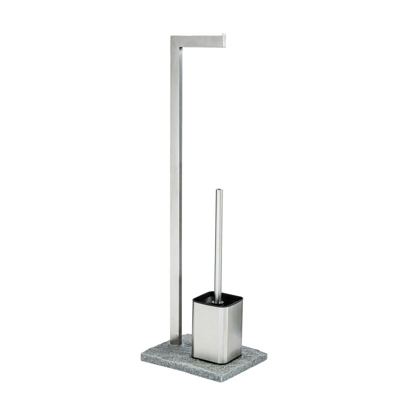 Stand-WC-Garnitur mit Toilettenbürste