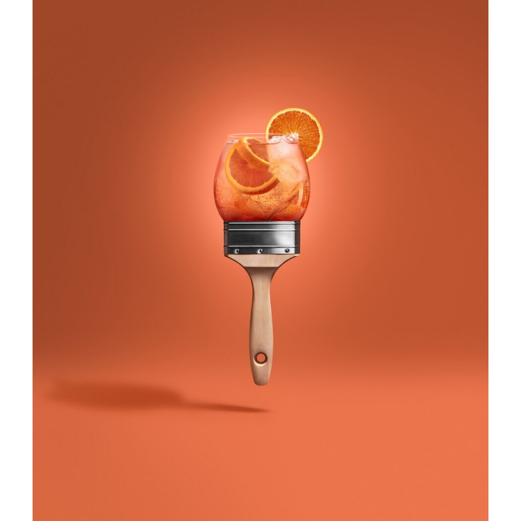 Trendfarbe 'Aperitivo' orange matt 1 l