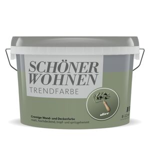 Trendfarbe 'Olive' grün matt 1 l
