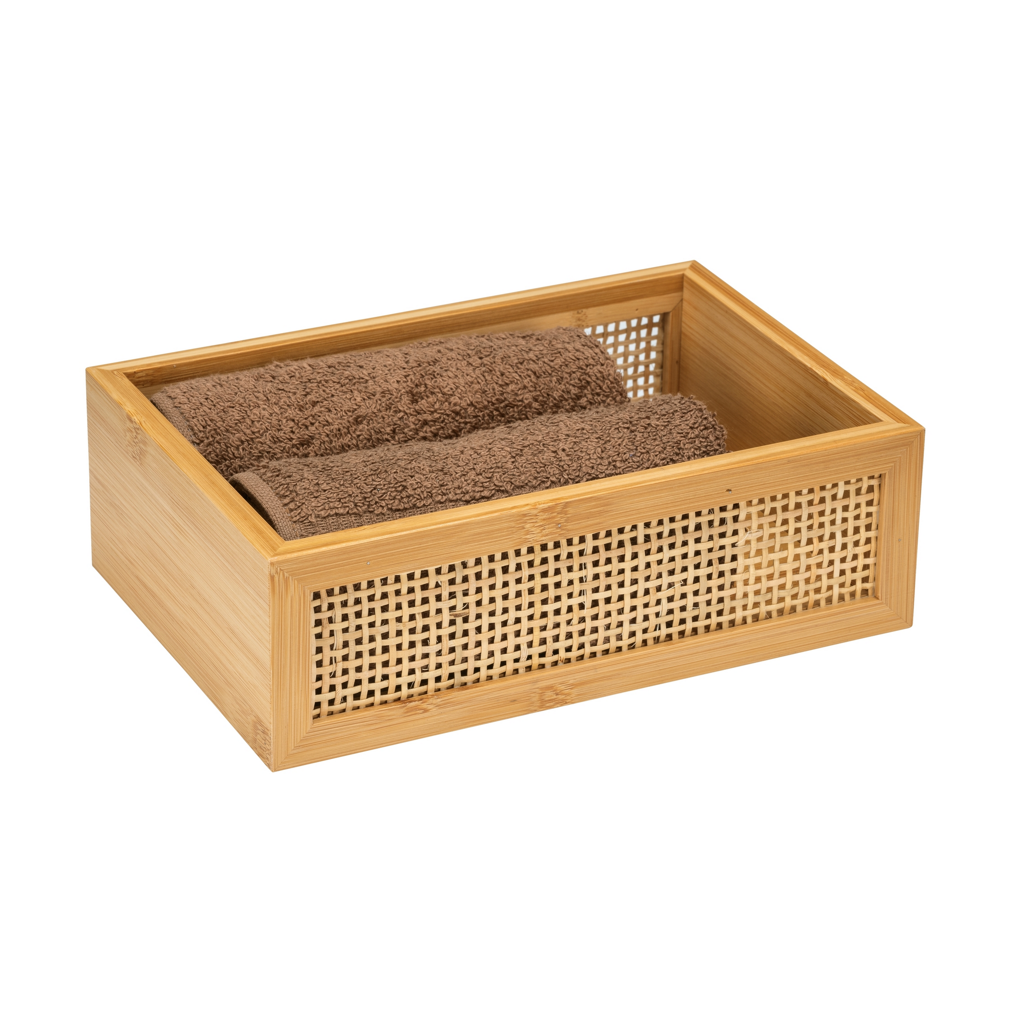 Ablagebox 'Allegre' Bambus/Rattan 22 x 15 x 7 cm + product picture