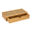 Ablagebox 'Allegre' Bambus/Rattan mit Schublade 28 x 14 x 6 cm