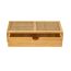 Offene Bambusbox mit Schublade