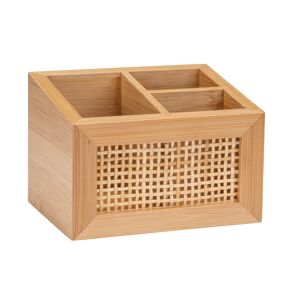 Ablagebox 'Allegre' Bambus/Rattan mit 3 Fächern 12 x 9 x 8,5 cm