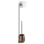 Stand WC-Garnitur 'Marrakesh' 2-in-1 Keramik braun mit Glanzstruktur
