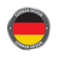 Stand WC-Garnitur 'Marrakesh' 2-in-1 Keramik braun mit Glanzstruktur