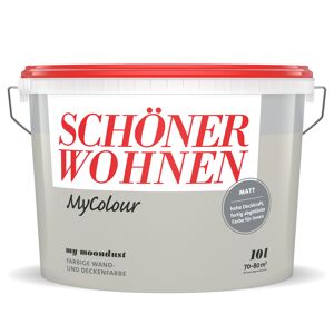 Wandfarbe my colour 'my moondust' hellgrau matt 5 l