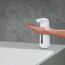 Seifenspender mit Hand darunter