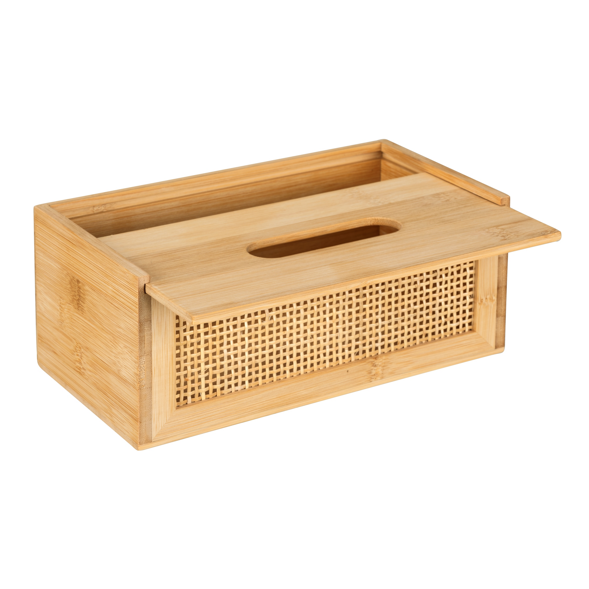 Kosmetiktuchbox 'Allegre' Bambus/Rattan 25 x 13 x 10 cm + product picture