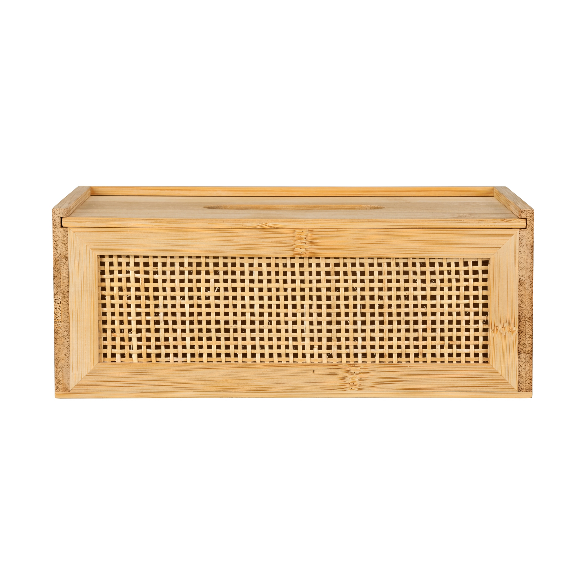 Kosmetiktuchbox 'Allegre' Bambus/Rattan 25 x 13 x 10 cm + product picture