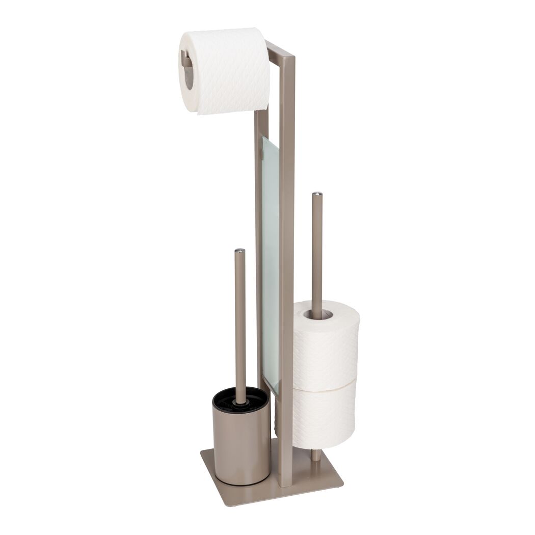 Stand-WC-Garnitur mit Toilettenbürste