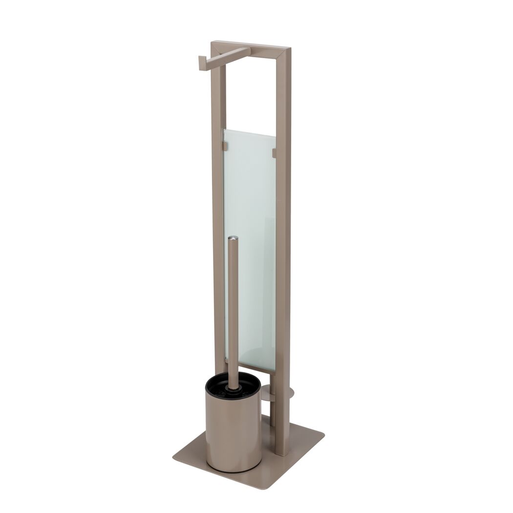 Stand-WC-Garnitur mit Toilettenbürste