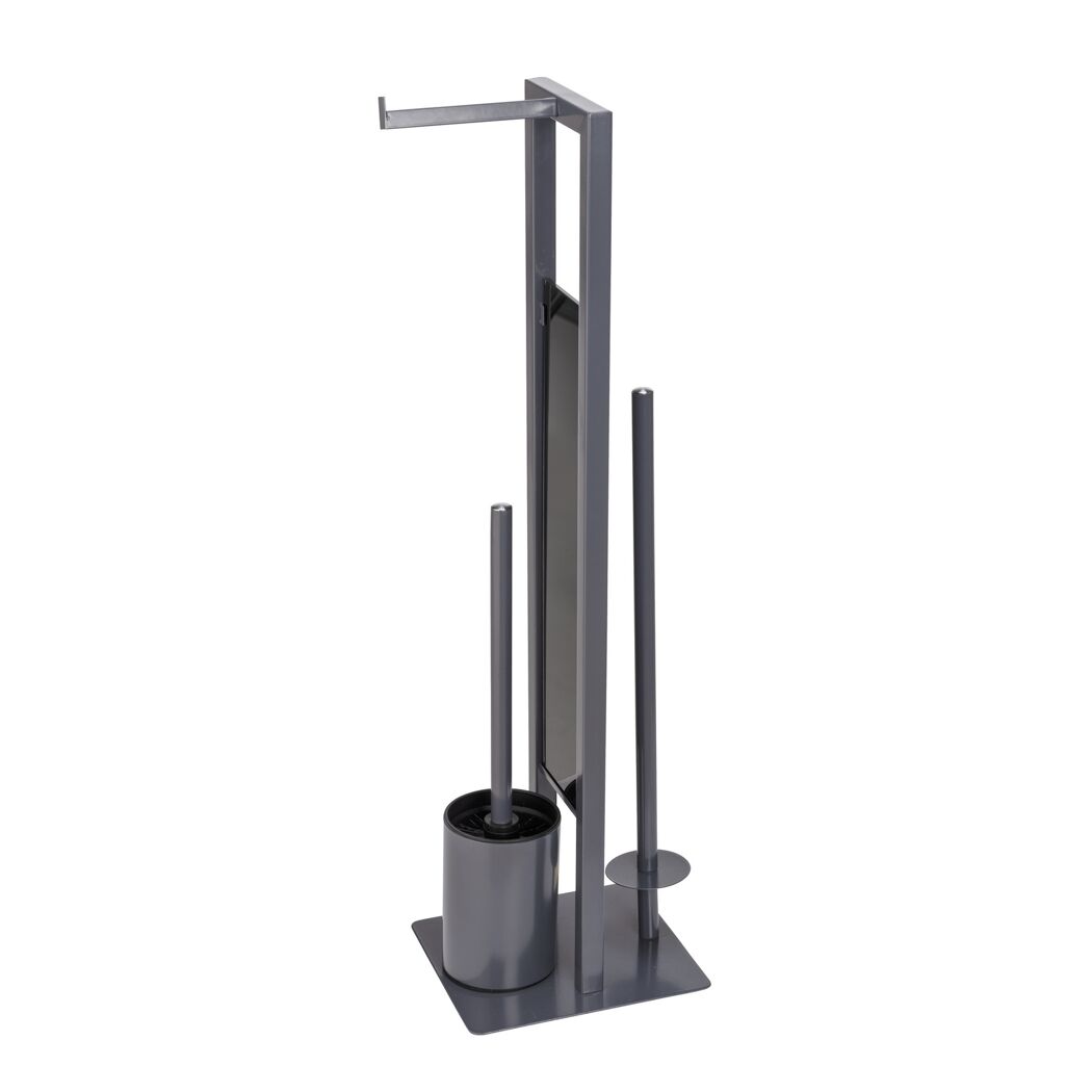 Stand-WC-Garnitur mit Toilettenbürste