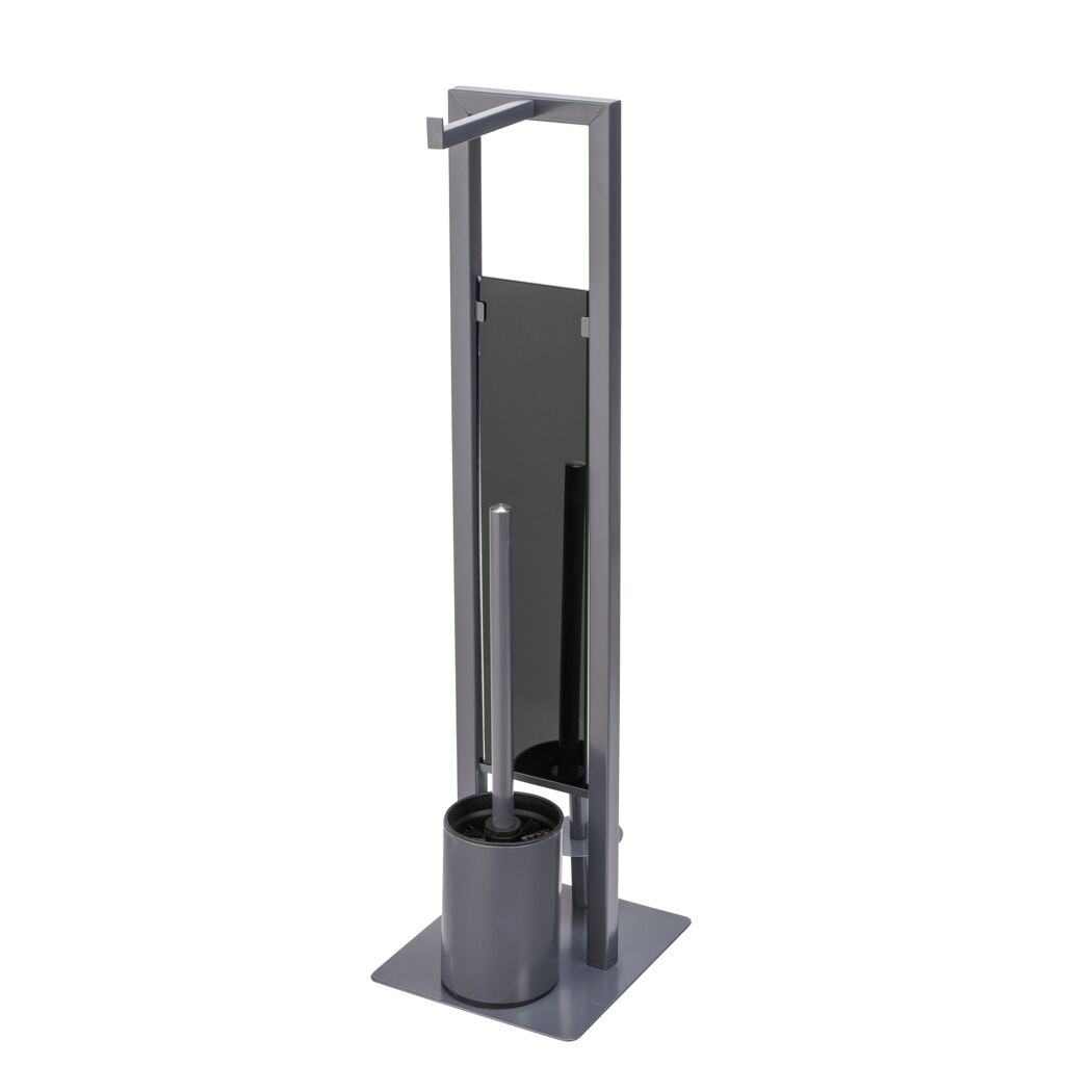 Stand-WC-Garnitur mit Toilettenbürste