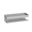 Wandablage 'Turbo-Loc® Genova' Edelstahl matt 30 x 10,5 x 8 cm