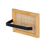 Toilettenpapierhalter 'Allegre' Bambus/Stahl