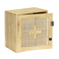 Medikamentenschrank 'Allegre' Bambus/Rattan abschließbar 30 x 17,8 x 30 cm