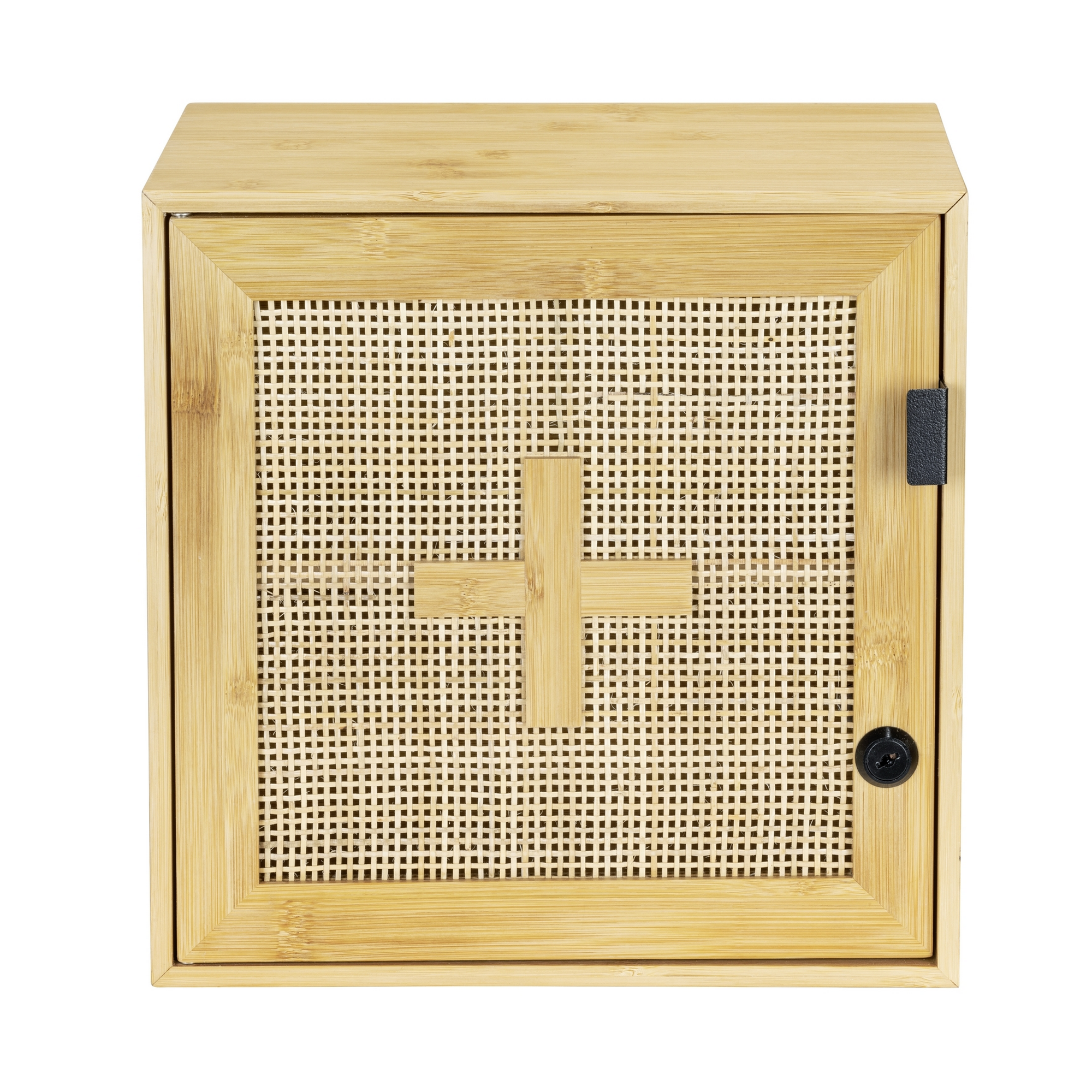 Medikamentenschrank 'Allegre' Bambus/Rattan abschließbar 30 x 17,8 x 30 cm + product picture