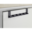 Türgarderobe 'Celano' schwarz 6 Haken