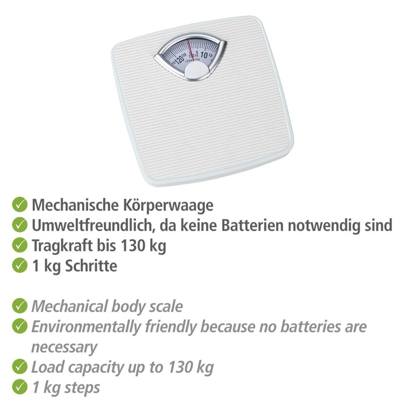 Mechanische Personenwaage