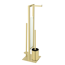 Stand WC-Garnitur 'Rivalta' 3-in-1 goldfarben