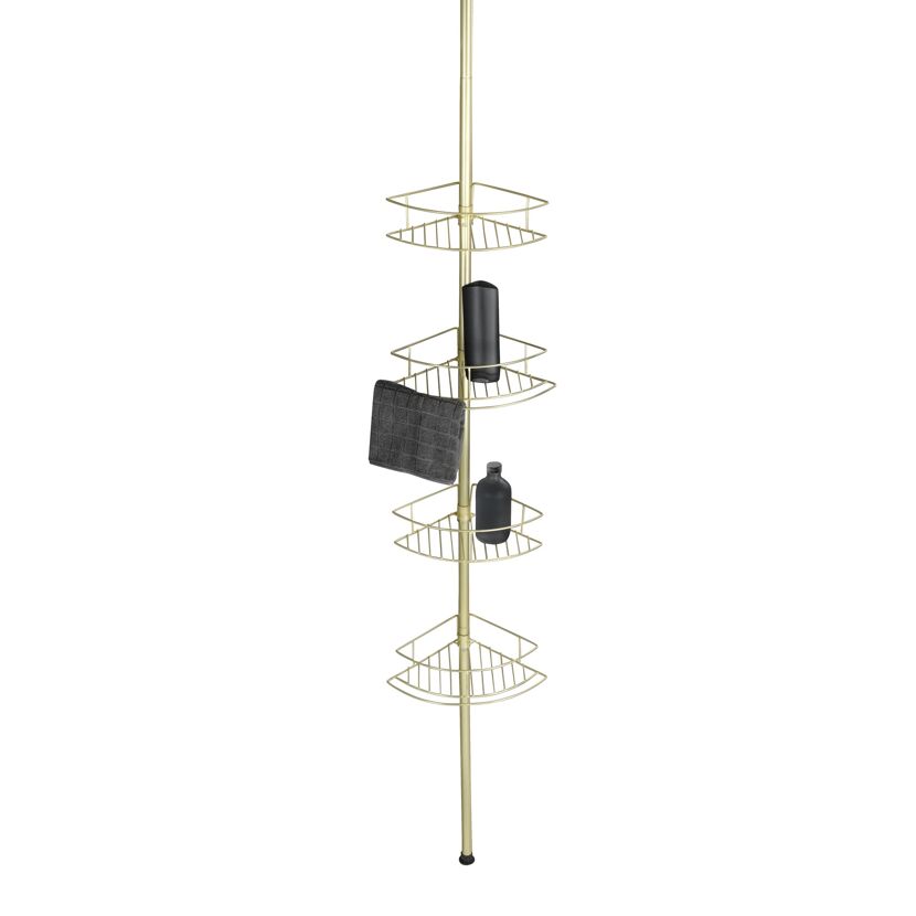 Goldenes Teleskop Eckregal