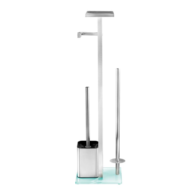 Stand-WC-Garnitur mit Toilettenbürste