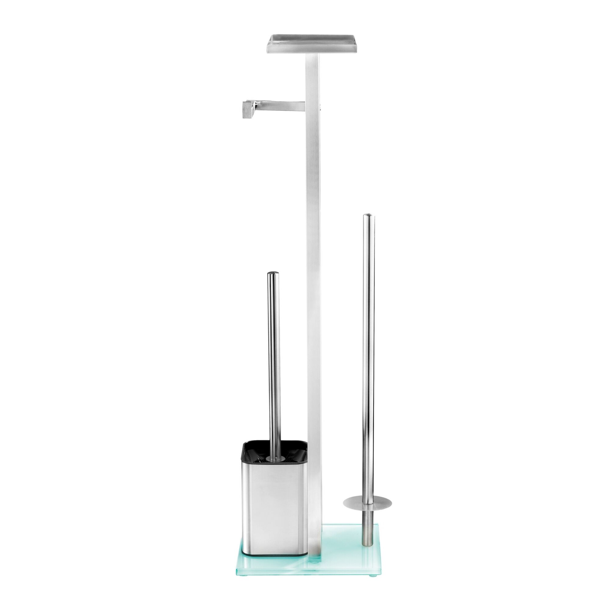 Stand-WC-Garnitur mit Toilettenbürste