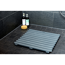Duschmatte 'Indoor & Outdoor' Kunststoff grau 55 x 55 cm