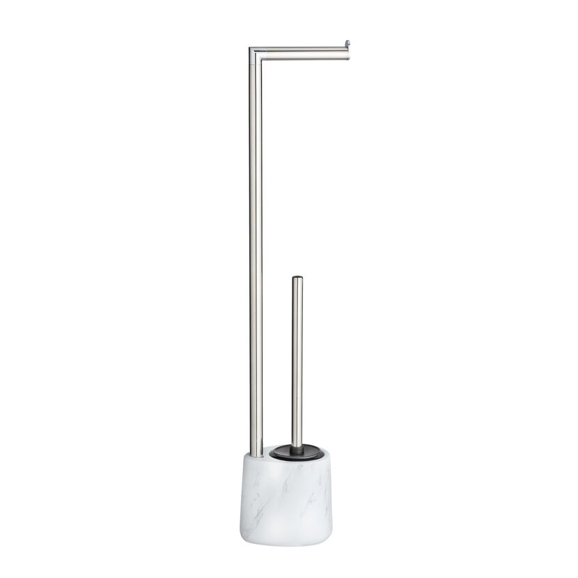 Stand-WC-Garnitur mit Toilettenbürste